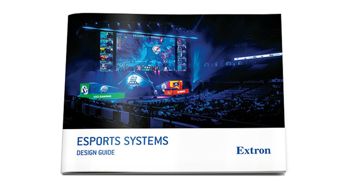 Extron guía diseño de sistemas Esports