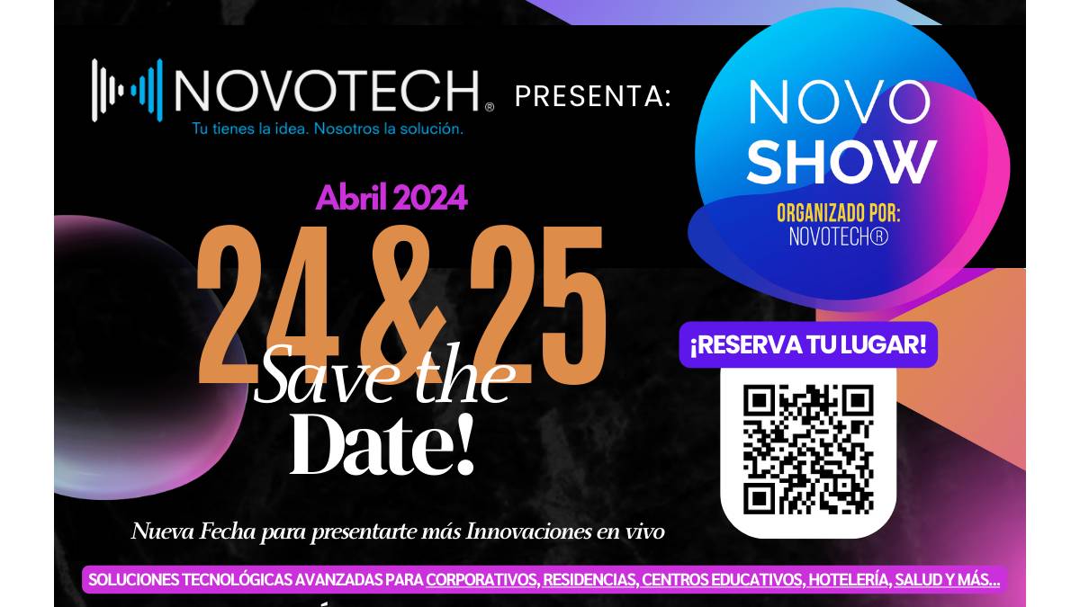 Novoshow 2024 se realizará el 24 y 25 de abril