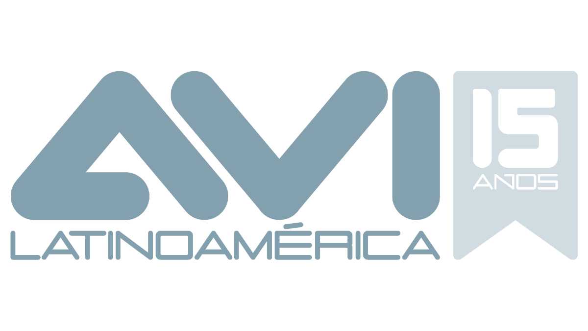 avi logo 15 años