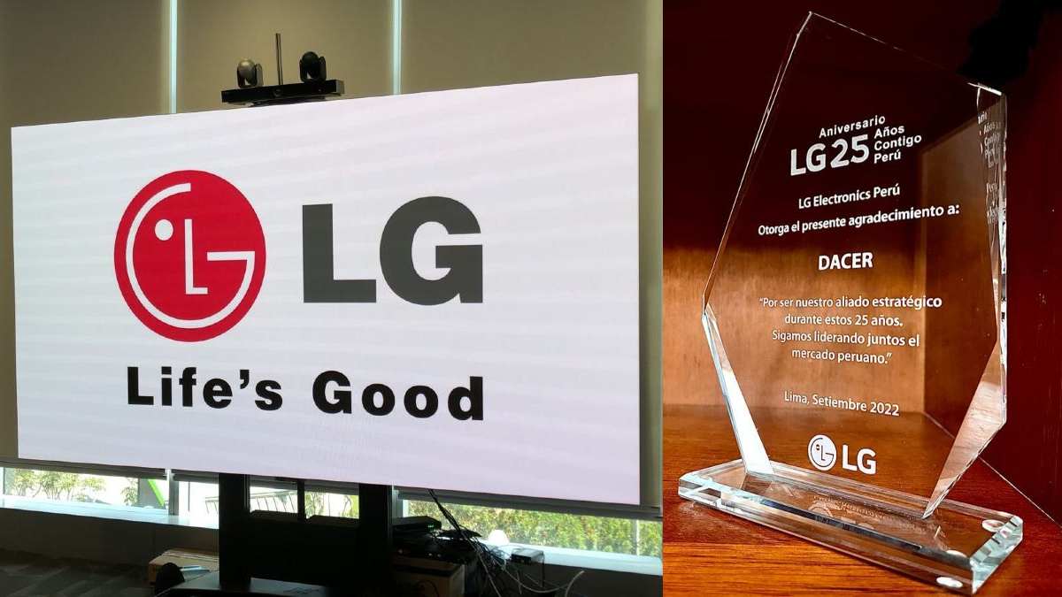 LG celebró sus 25 años en Perú