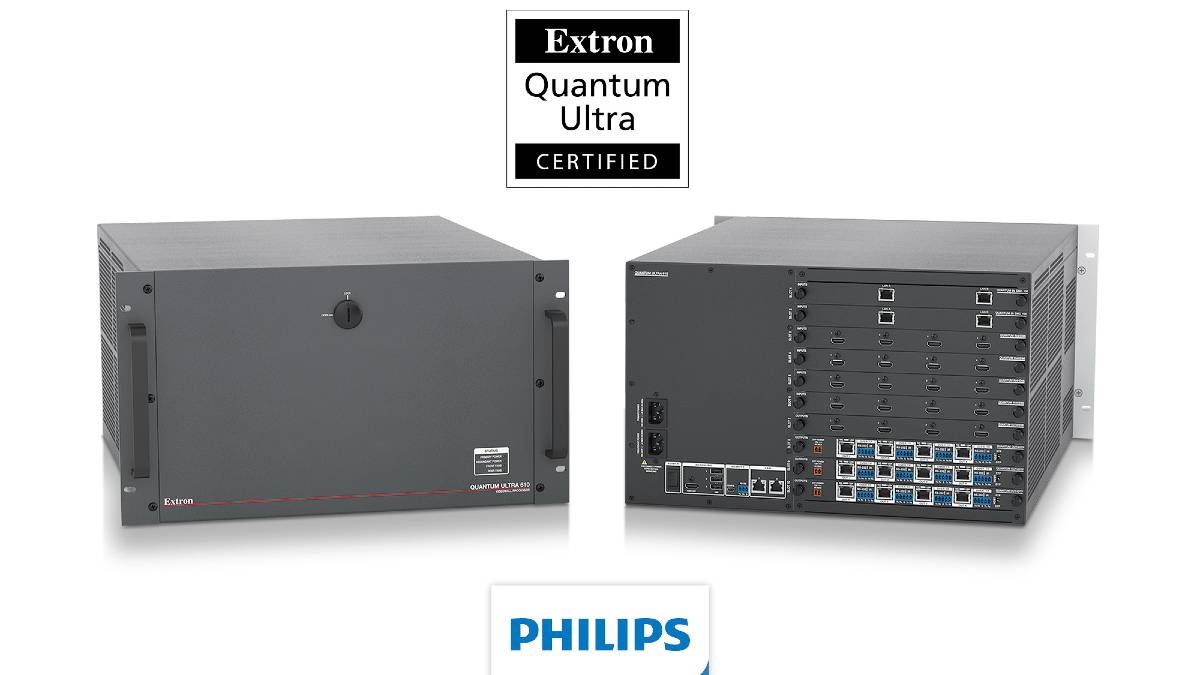 Pantallas de videowall Philips extron