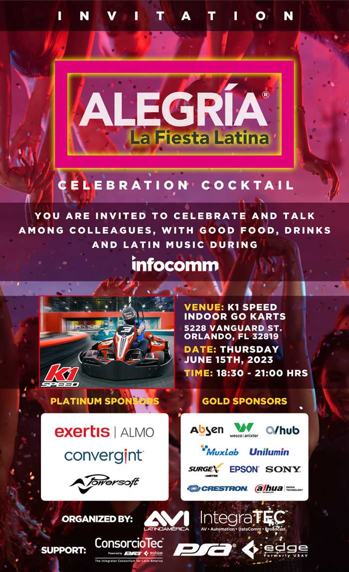 fiesta alegría infocomm show 2023