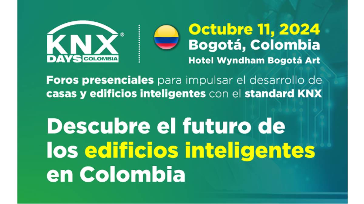 KNX Day presencial en Bogotá será el 11 de octubre
