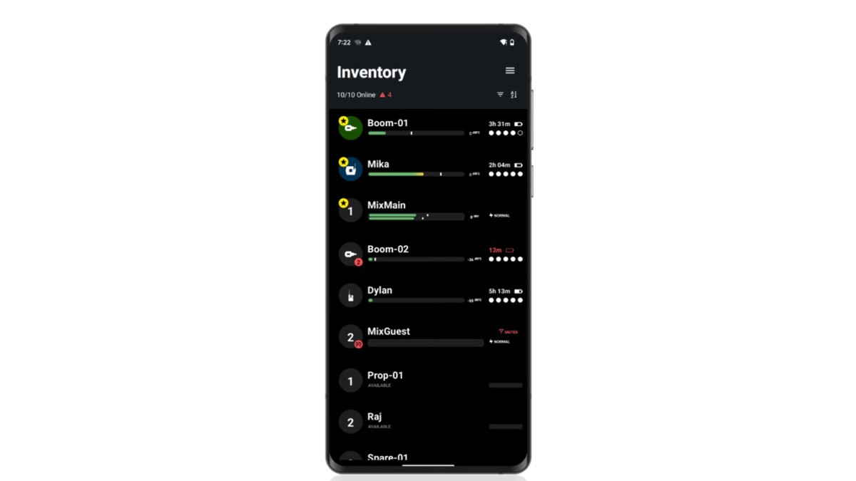 App Wireless Workbench de Shure lleva audio pro al bolsillo