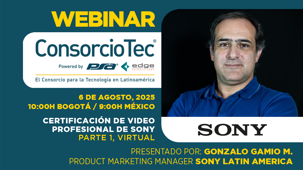 Certifíquese en video profesional con Sony