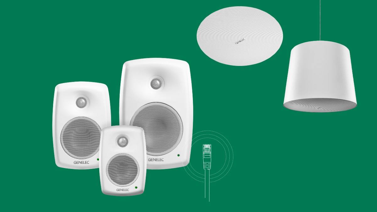 Genelec lanzó altavoces Smart IP para instalaciones