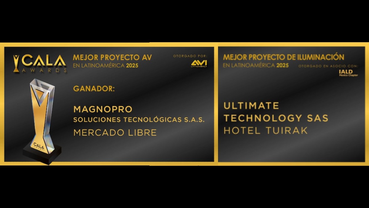 Magno Pro y Ultimate Technology, ganadores de los CALA Awards 2025