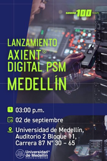 Yamaki tendrá eventos en Medellín con Shure y d&b audiotechnik