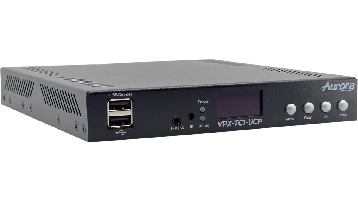 Aurora lanzó transceptor 4K AV sobre IP de con doble USB-C