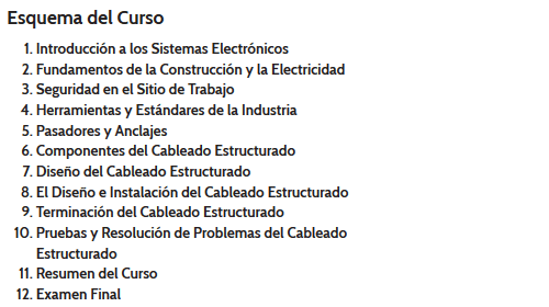 Esquema de Curso