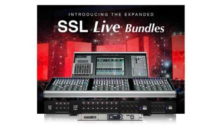 Solid State Logic amplía su gama de paquetes SSL Live