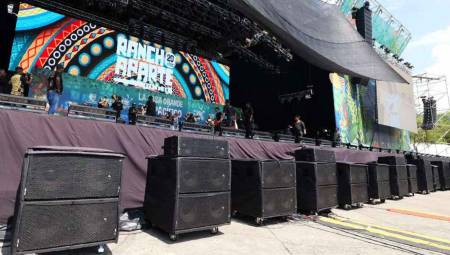 DAS Audio trouxe som para o Festival Petronio Álvarez