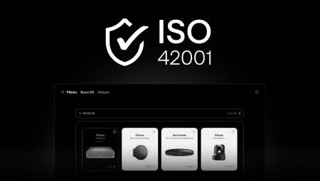 Pleneo, o primeiro fabricante de AV/UC a receber a certificação ISO 42001