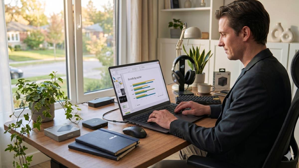 Mudando o escritório em casa para um dia de trabalho mais produtivo