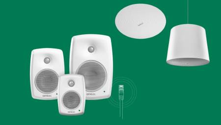 Genelec lanzó altavoces Smart IP para instalaciones