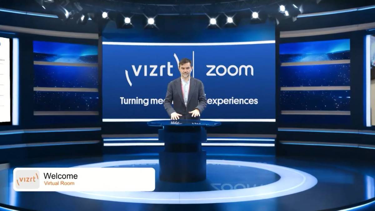 Com IA, o Vizrt melhora as comunicações por vídeo