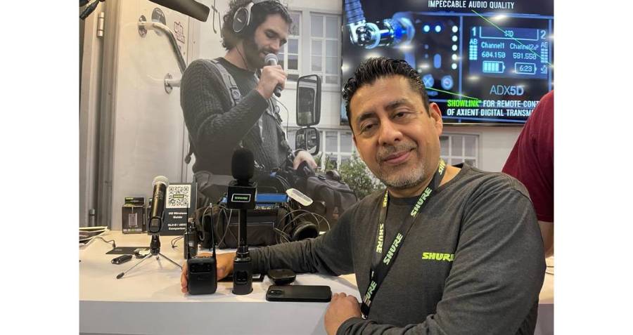 Shure apresenta novos receptores de gravação