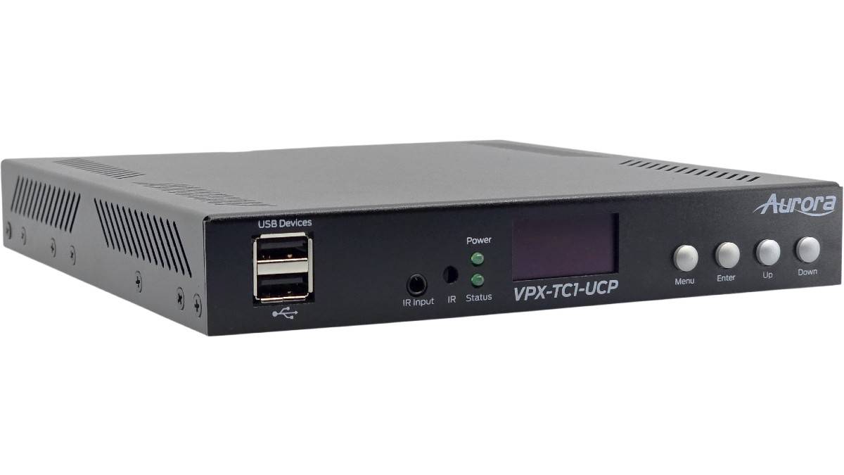 Aurora lanzó transceptor 4K AV sobre IP de con doble USB-C