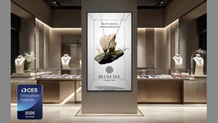 Samsung won award with 3D signage solution