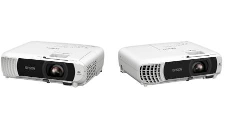 Epson launched the PowerLite W55+ and FH54+ projectors
