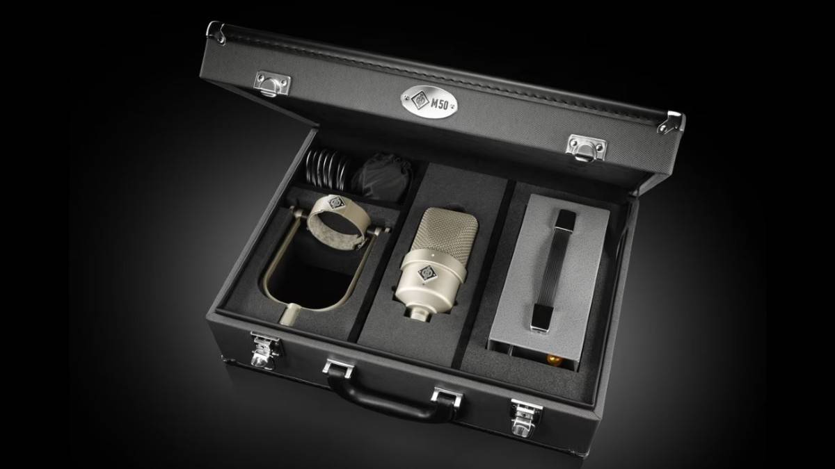 O microfone Neumann M50V retorna ao mercado