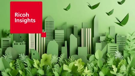 How does technology drive sustainability at work?