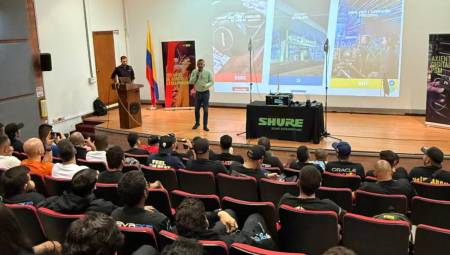 Yamaki recorrió 6 ciudades de Colombia con Shure