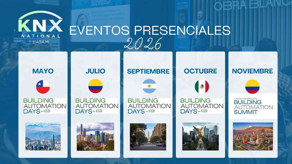 KNX LATAM anuncia os Dias de Automação Predial 2026