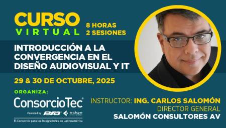Curso ConsorcioTec: Convergencia en diseño audiovisual y IT